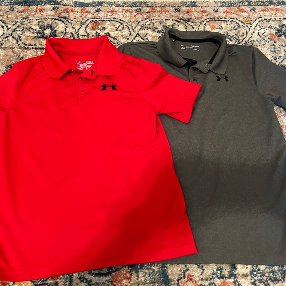 Boys UA Performance Polo Shirts
